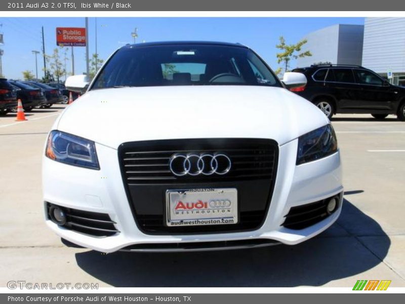 Ibis White / Black 2011 Audi A3 2.0 TFSI