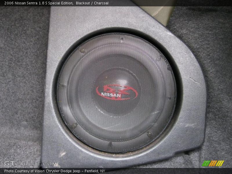 Blackout / Charcoal 2006 Nissan Sentra 1.8 S Special Edition
