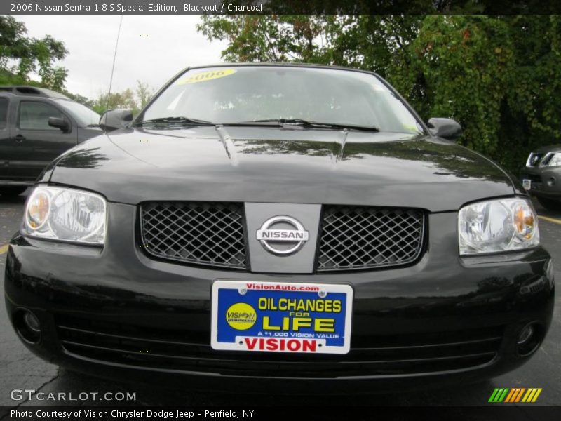 Blackout / Charcoal 2006 Nissan Sentra 1.8 S Special Edition