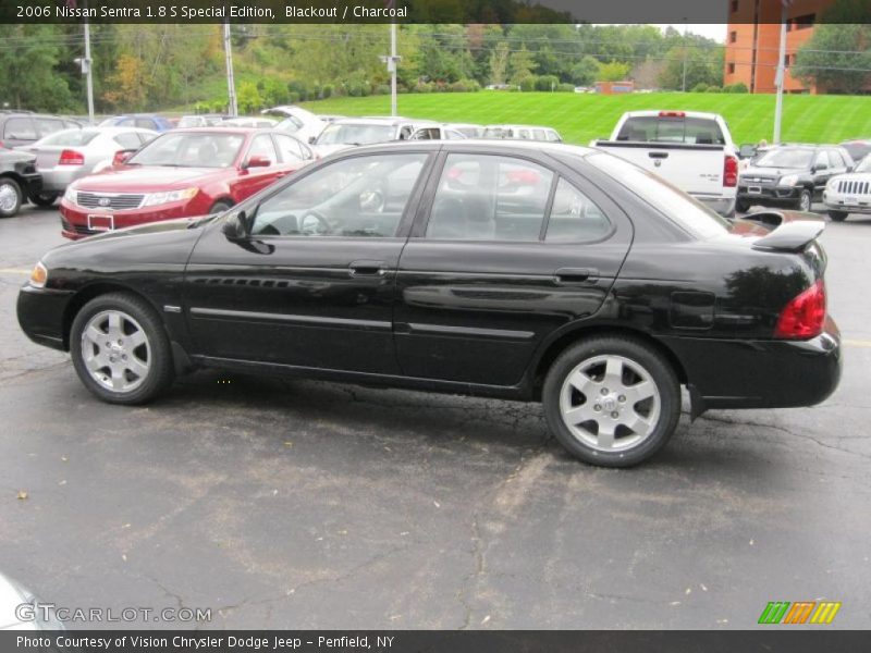 Blackout / Charcoal 2006 Nissan Sentra 1.8 S Special Edition