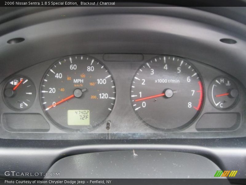 Blackout / Charcoal 2006 Nissan Sentra 1.8 S Special Edition
