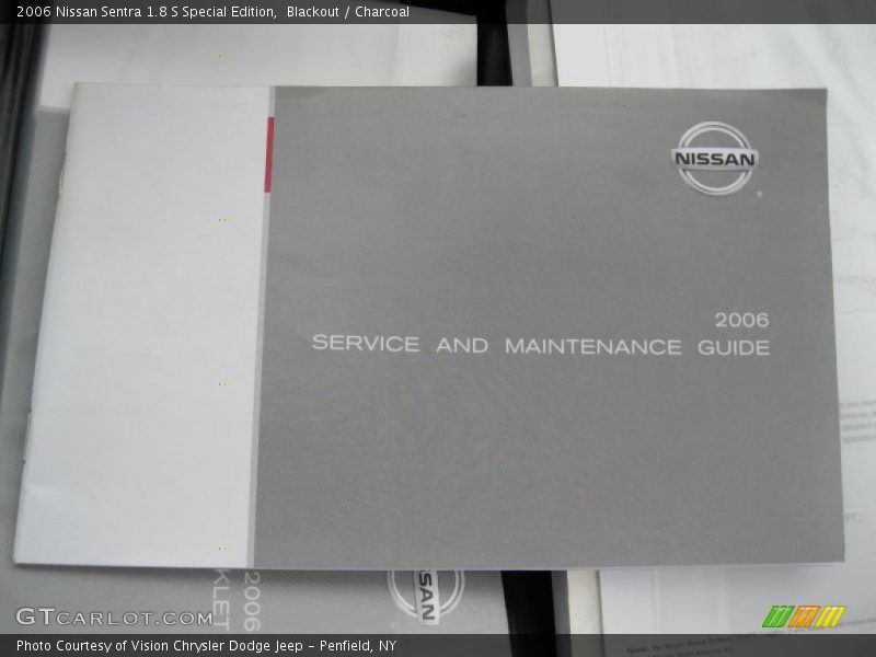 Blackout / Charcoal 2006 Nissan Sentra 1.8 S Special Edition