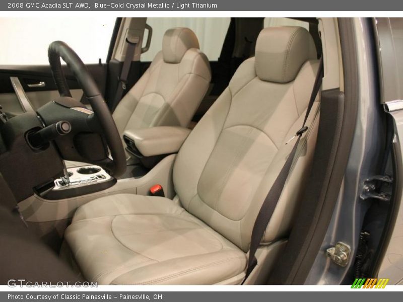 Blue-Gold Crystal Metallic / Light Titanium 2008 GMC Acadia SLT AWD