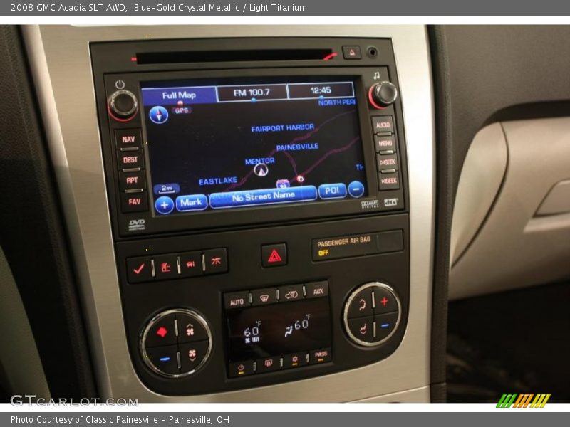 Blue-Gold Crystal Metallic / Light Titanium 2008 GMC Acadia SLT AWD