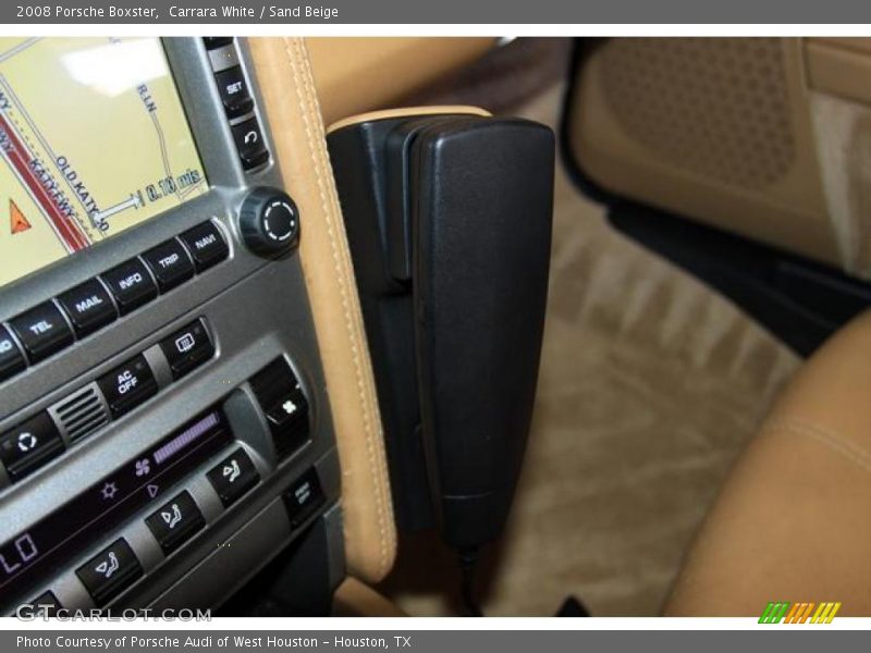 Carrara White / Sand Beige 2008 Porsche Boxster
