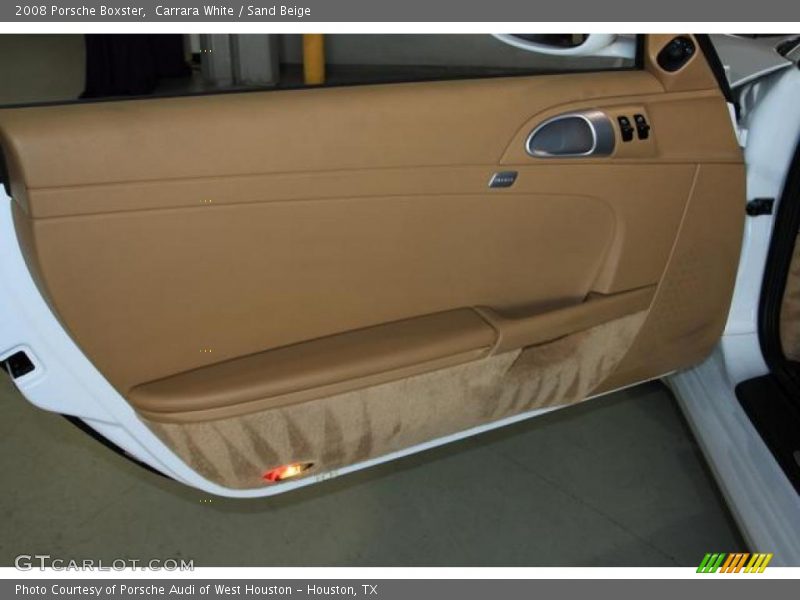 Carrara White / Sand Beige 2008 Porsche Boxster