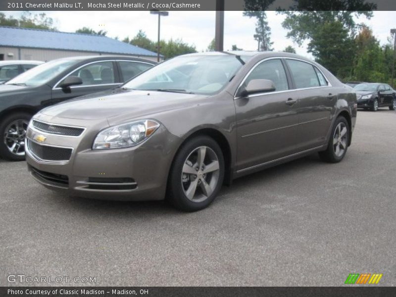 Mocha Steel Metallic / Cocoa/Cashmere 2011 Chevrolet Malibu LT