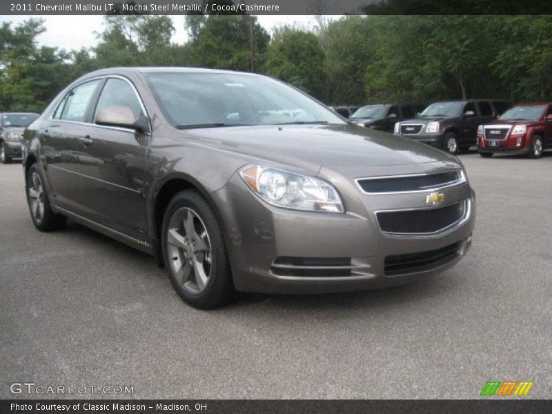 Mocha Steel Metallic / Cocoa/Cashmere 2011 Chevrolet Malibu LT