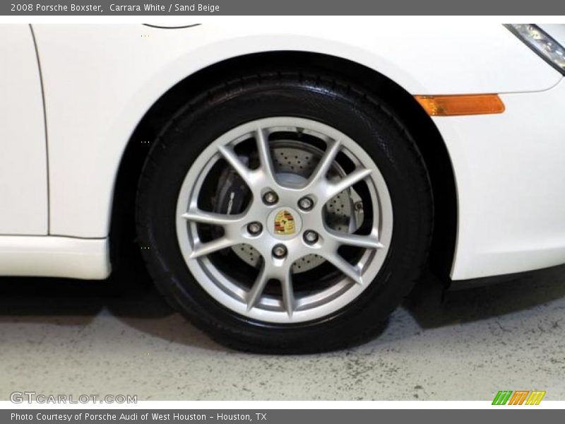 Carrara White / Sand Beige 2008 Porsche Boxster
