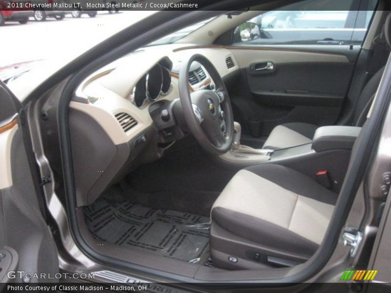 Mocha Steel Metallic / Cocoa/Cashmere 2011 Chevrolet Malibu LT