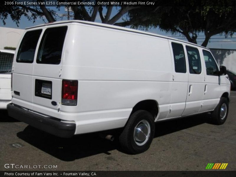 Oxford White / Medium Flint Grey 2006 Ford E Series Van E350 Commercial Extended