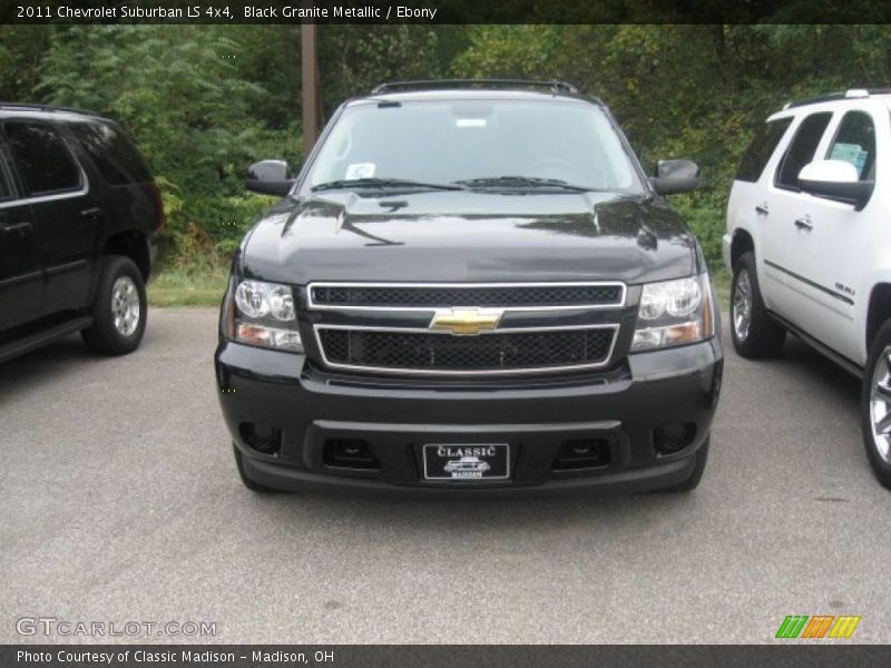 Black Granite Metallic / Ebony 2011 Chevrolet Suburban LS 4x4