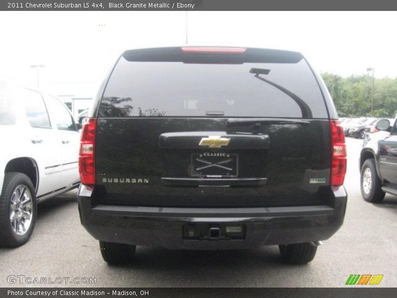 Black Granite Metallic / Ebony 2011 Chevrolet Suburban LS 4x4
