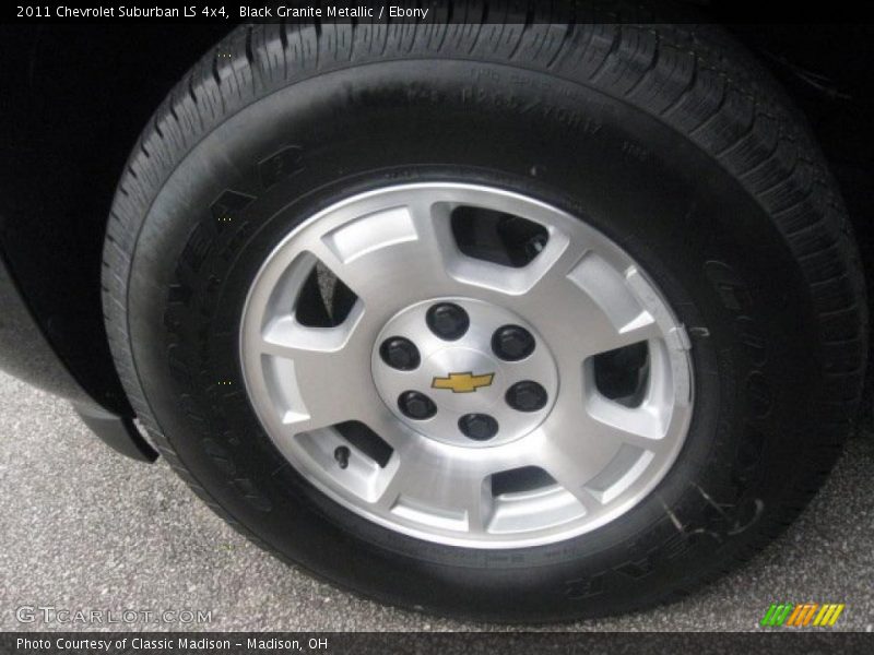 Black Granite Metallic / Ebony 2011 Chevrolet Suburban LS 4x4