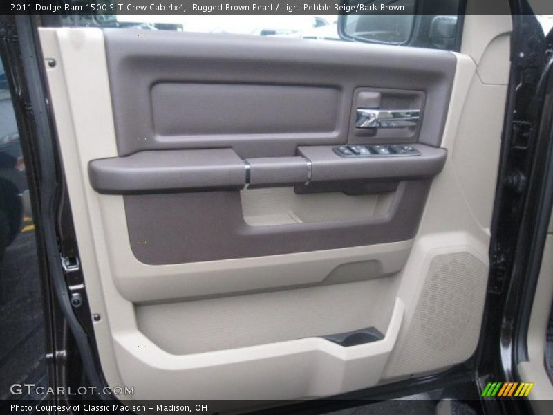Rugged Brown Pearl / Light Pebble Beige/Bark Brown 2011 Dodge Ram 1500 SLT Crew Cab 4x4