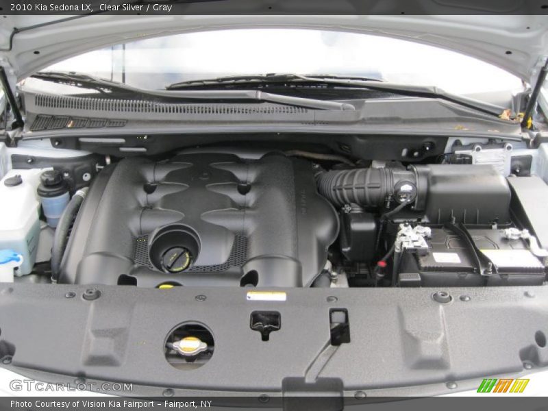 Clear Silver / Gray 2010 Kia Sedona LX