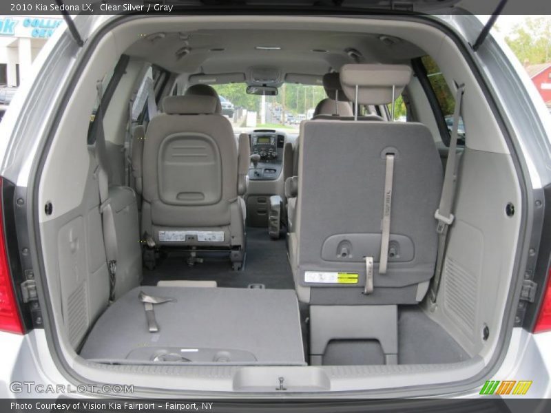 Clear Silver / Gray 2010 Kia Sedona LX