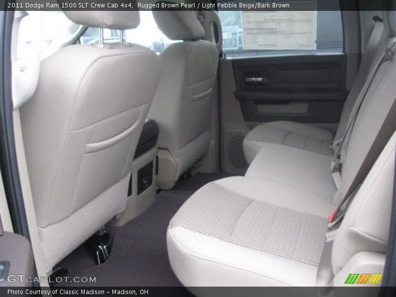 Rugged Brown Pearl / Light Pebble Beige/Bark Brown 2011 Dodge Ram 1500 SLT Crew Cab 4x4