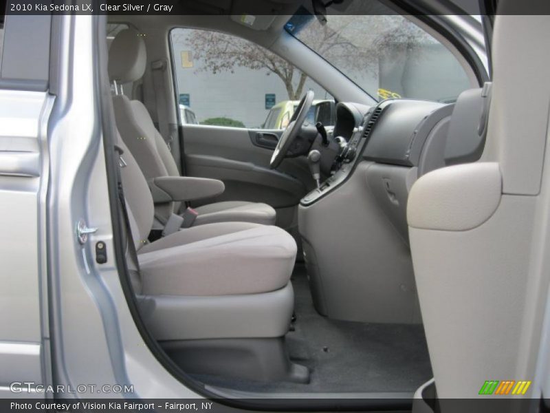 Clear Silver / Gray 2010 Kia Sedona LX