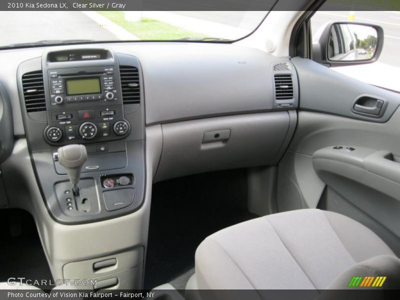 Clear Silver / Gray 2010 Kia Sedona LX