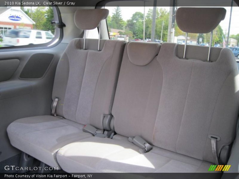 Clear Silver / Gray 2010 Kia Sedona LX