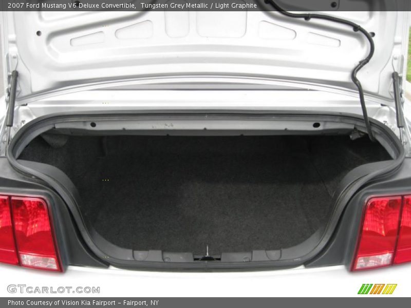 Tungsten Grey Metallic / Light Graphite 2007 Ford Mustang V6 Deluxe Convertible