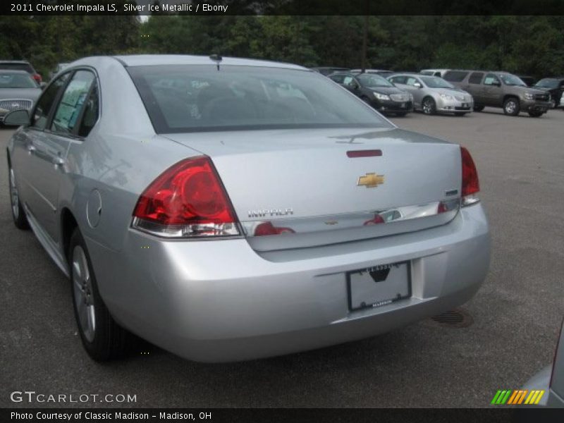 Silver Ice Metallic / Ebony 2011 Chevrolet Impala LS