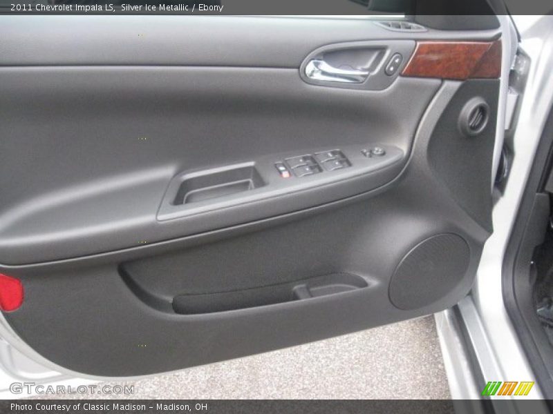 Silver Ice Metallic / Ebony 2011 Chevrolet Impala LS