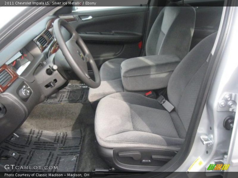 Silver Ice Metallic / Ebony 2011 Chevrolet Impala LS