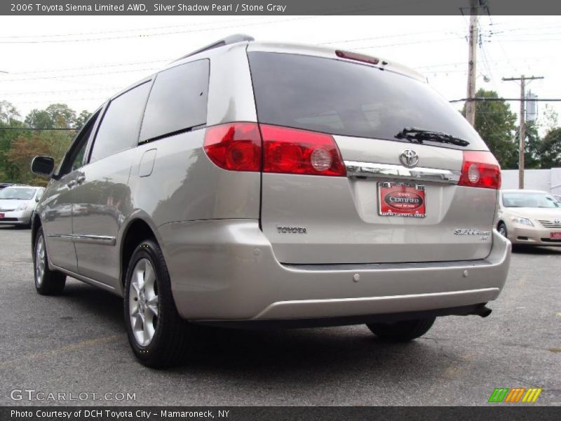 Silver Shadow Pearl / Stone Gray 2006 Toyota Sienna Limited AWD