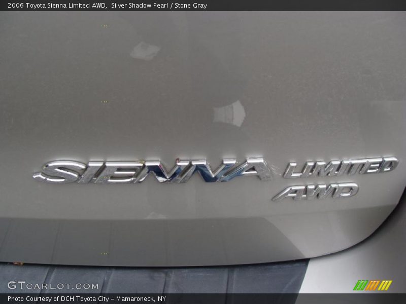 Silver Shadow Pearl / Stone Gray 2006 Toyota Sienna Limited AWD