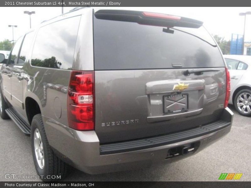 Mocha Steel Metallic / Ebony 2011 Chevrolet Suburban LS 4x4