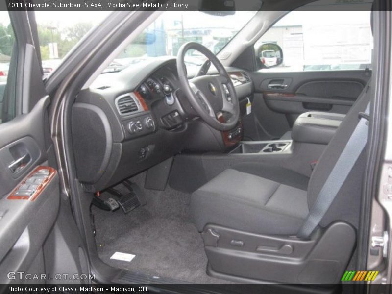 Mocha Steel Metallic / Ebony 2011 Chevrolet Suburban LS 4x4