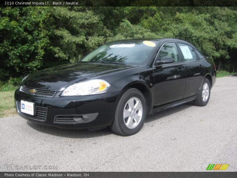 Black / Neutral 2010 Chevrolet Impala LT