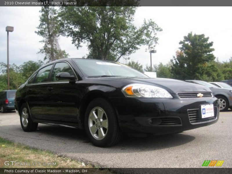 Black / Neutral 2010 Chevrolet Impala LT