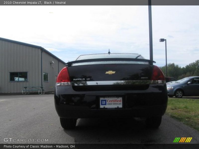 Black / Neutral 2010 Chevrolet Impala LT