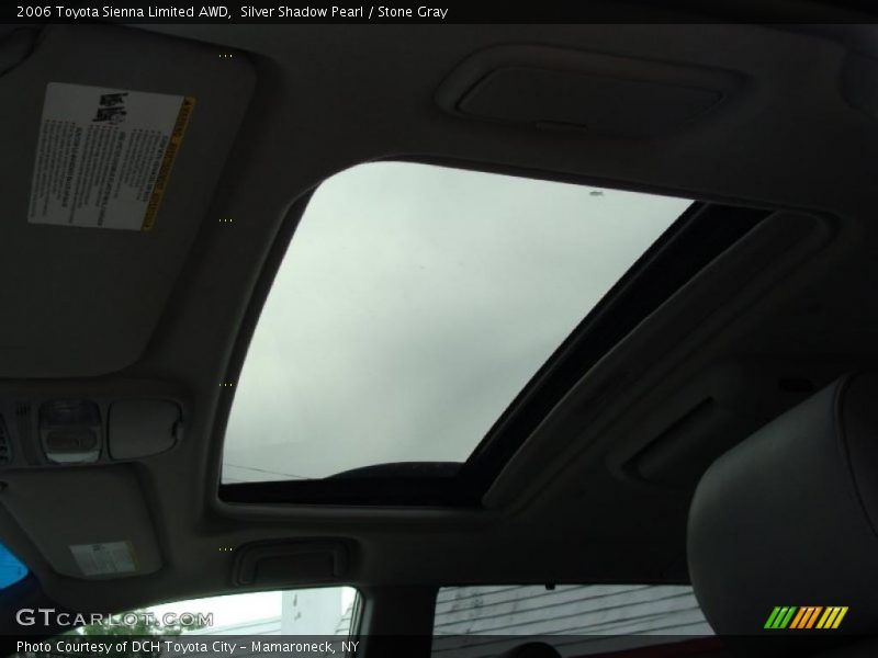 Silver Shadow Pearl / Stone Gray 2006 Toyota Sienna Limited AWD