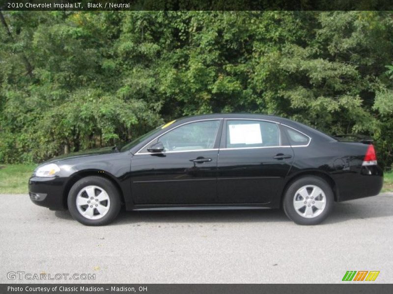 Black / Neutral 2010 Chevrolet Impala LT