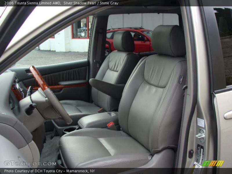Silver Shadow Pearl / Stone Gray 2006 Toyota Sienna Limited AWD