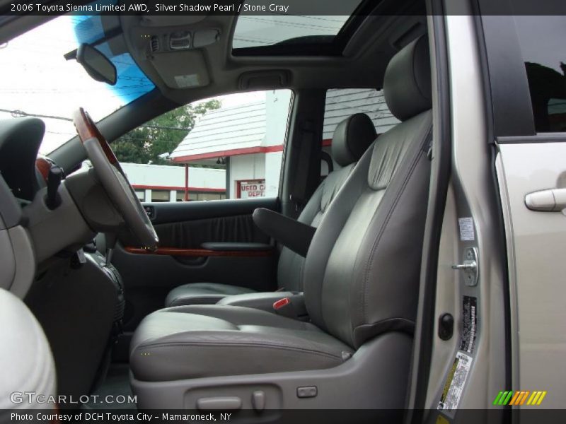 Silver Shadow Pearl / Stone Gray 2006 Toyota Sienna Limited AWD