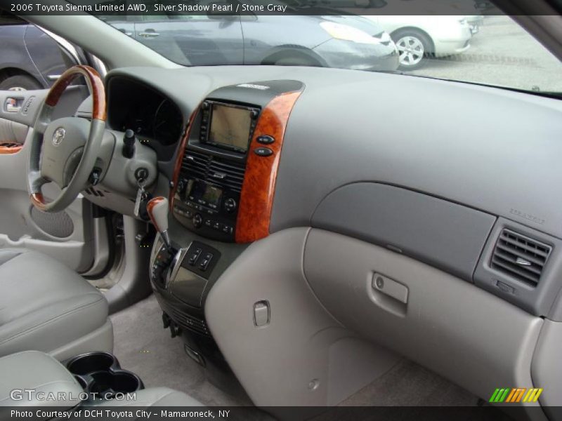 Silver Shadow Pearl / Stone Gray 2006 Toyota Sienna Limited AWD