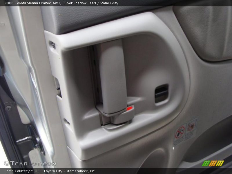 Silver Shadow Pearl / Stone Gray 2006 Toyota Sienna Limited AWD