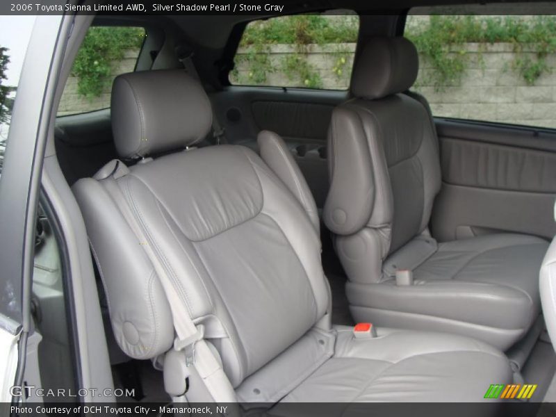 Silver Shadow Pearl / Stone Gray 2006 Toyota Sienna Limited AWD