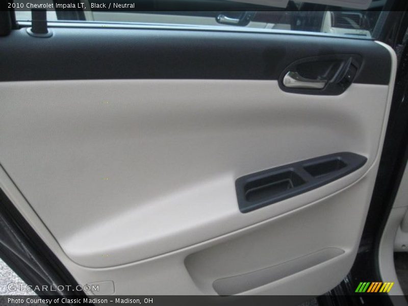 Black / Neutral 2010 Chevrolet Impala LT