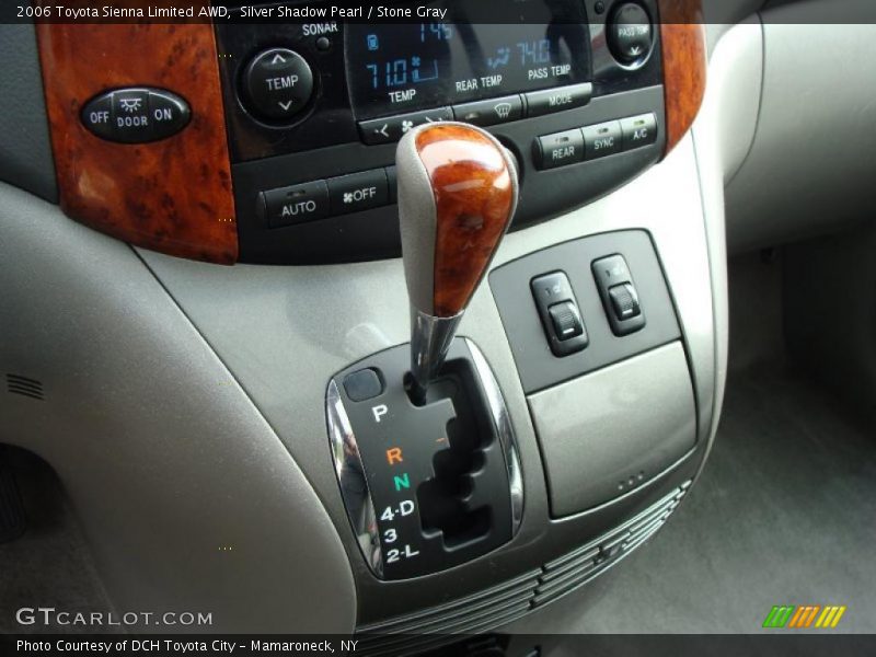 Silver Shadow Pearl / Stone Gray 2006 Toyota Sienna Limited AWD