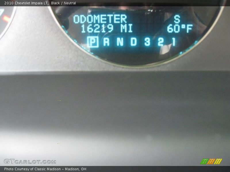 Black / Neutral 2010 Chevrolet Impala LT