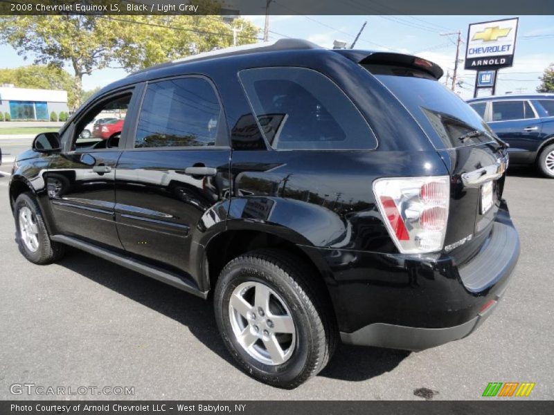 Black / Light Gray 2008 Chevrolet Equinox LS