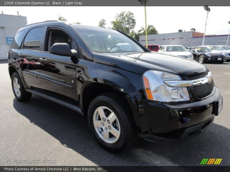 Black / Light Gray 2008 Chevrolet Equinox LS