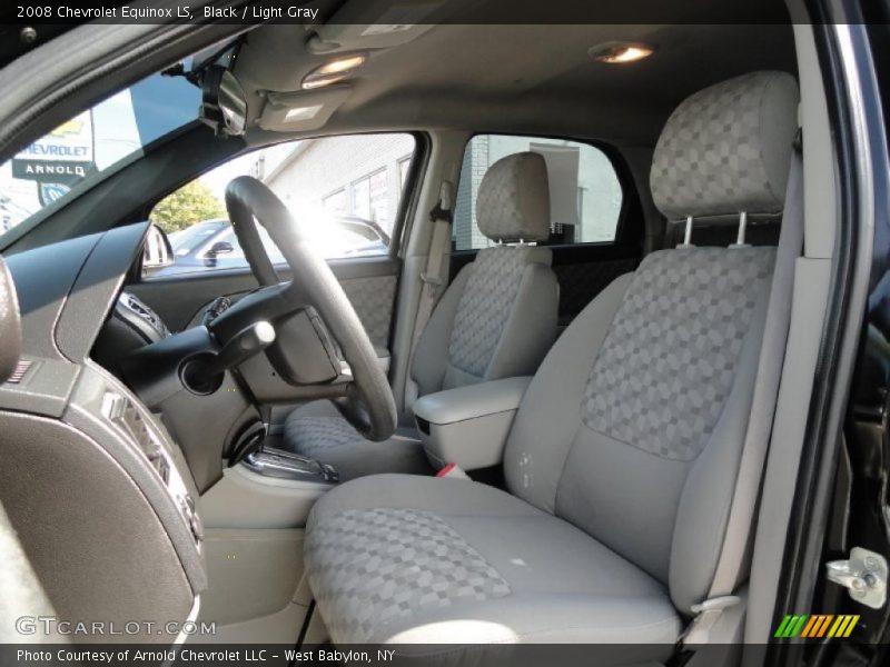 Black / Light Gray 2008 Chevrolet Equinox LS