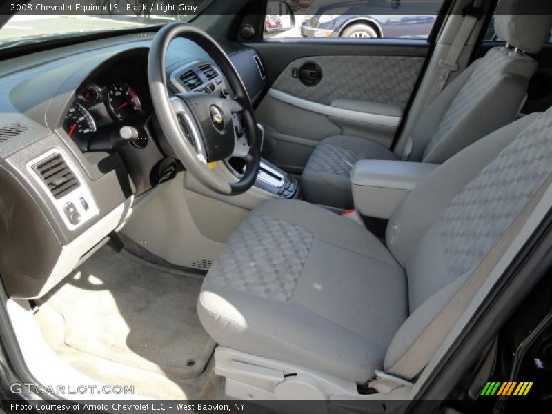 Black / Light Gray 2008 Chevrolet Equinox LS